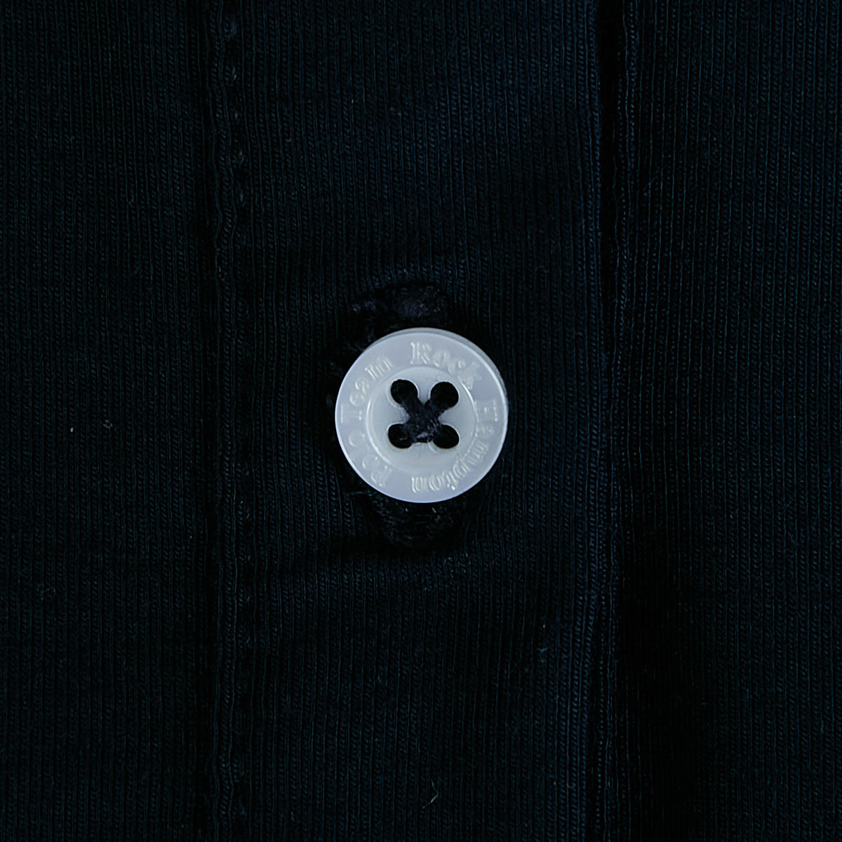 Polo Viscosa Cuello Franjas Marino