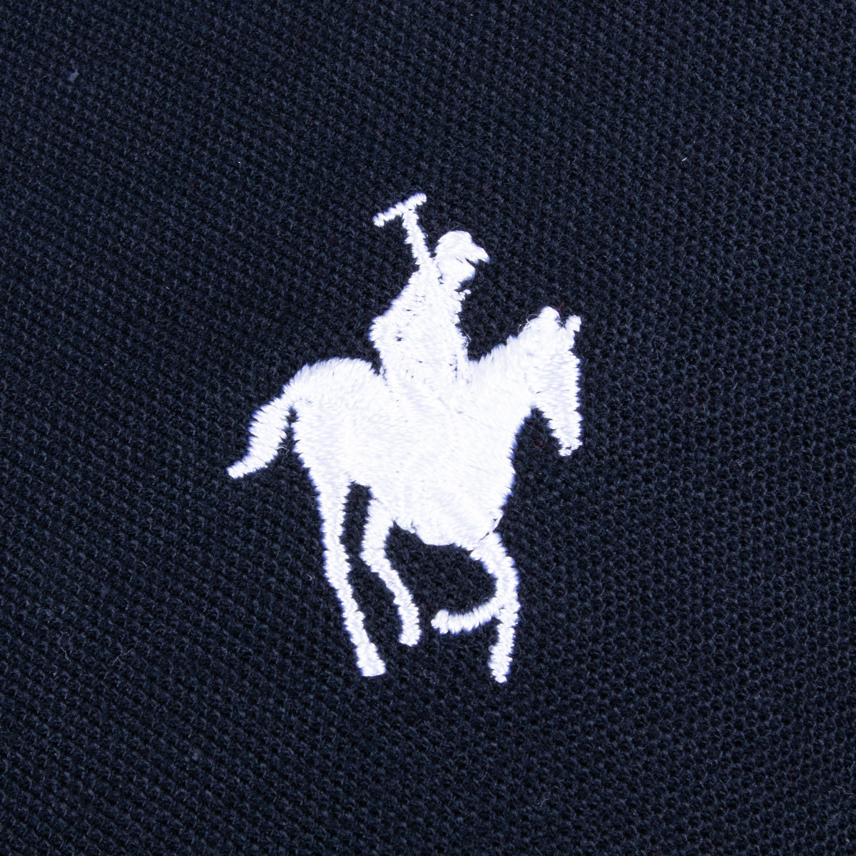 Polo Bloques Manga Larga Marino