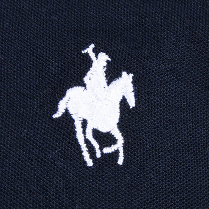 Polo Franjas Piqué Blanco