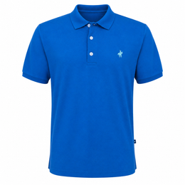 Polo Essentials Azul Ibiza