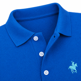 Polo Essentials Azul Ibiza