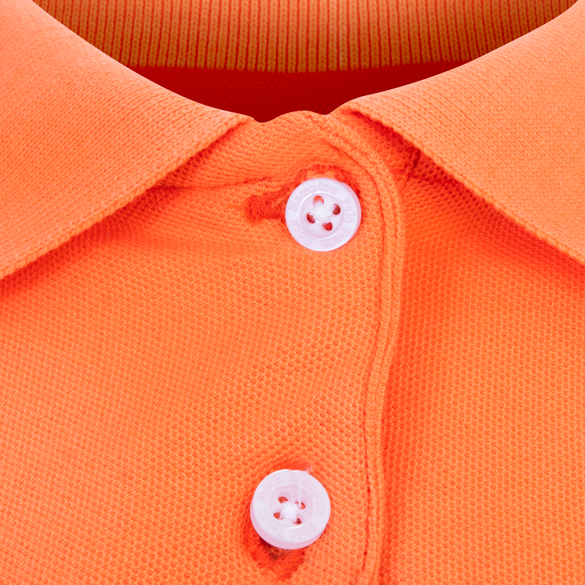 Polo Essentials Naranja Solar