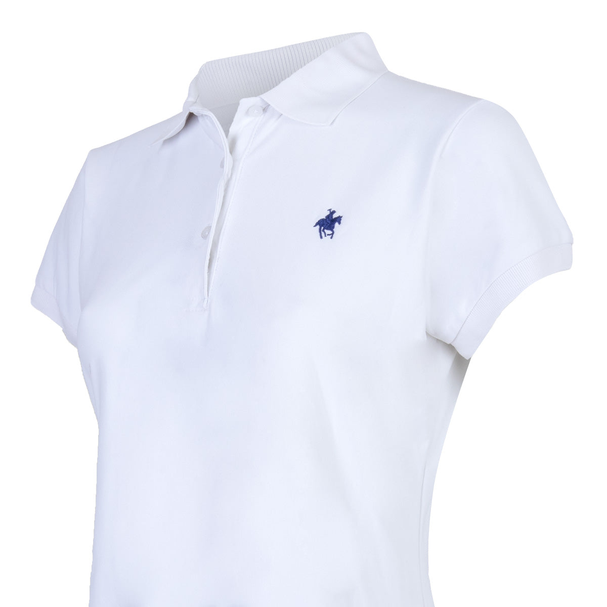 Polo Dry Fit Mujer Blanco