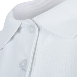 Polo Dry Fit Mujer Blanco