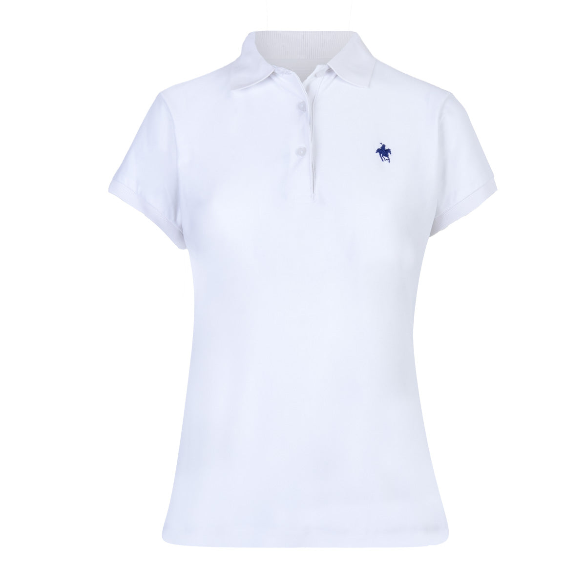 Polo Dry Fit Mujer Blanco