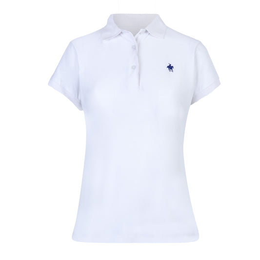 Polo Dry Fit Mujer Blanco