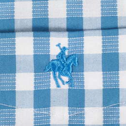 Camisa Cuadro Mediano Azul