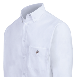 Camisa Lisa Algodón Bolsa Blanco