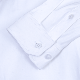 Camisa Lisa Algodón Bolsa Blanco