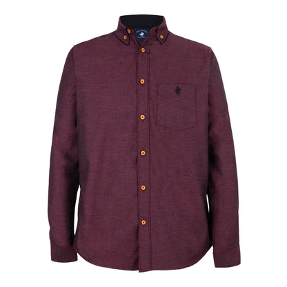 Camisa Textura Vino