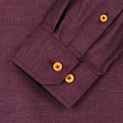 Camisa Textura Vino