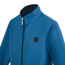 Chamarra Double Tech Azul Acero