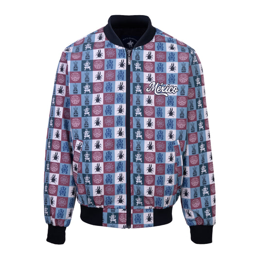 Bomber Iconos Prehispánicos