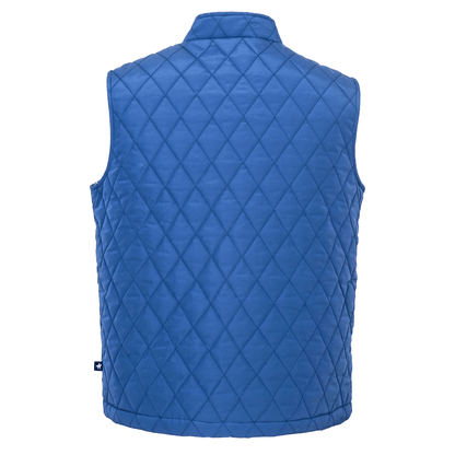 Chaleco Rombos Azul Acero