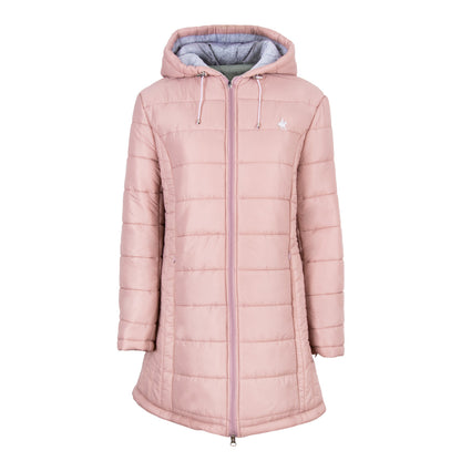 Parka Capitonada Malva