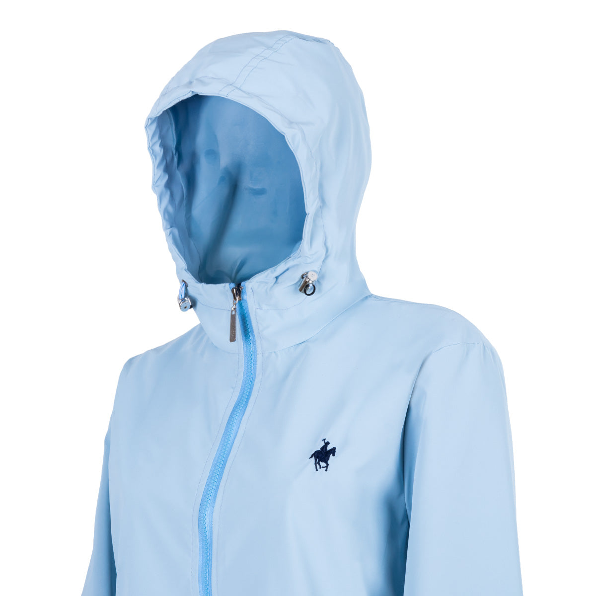 Gabardina Pongee Ajustable Cielo