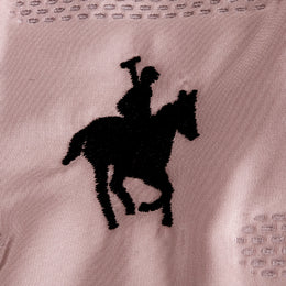 Chaleco Capitonado Costuras Verticales Malva