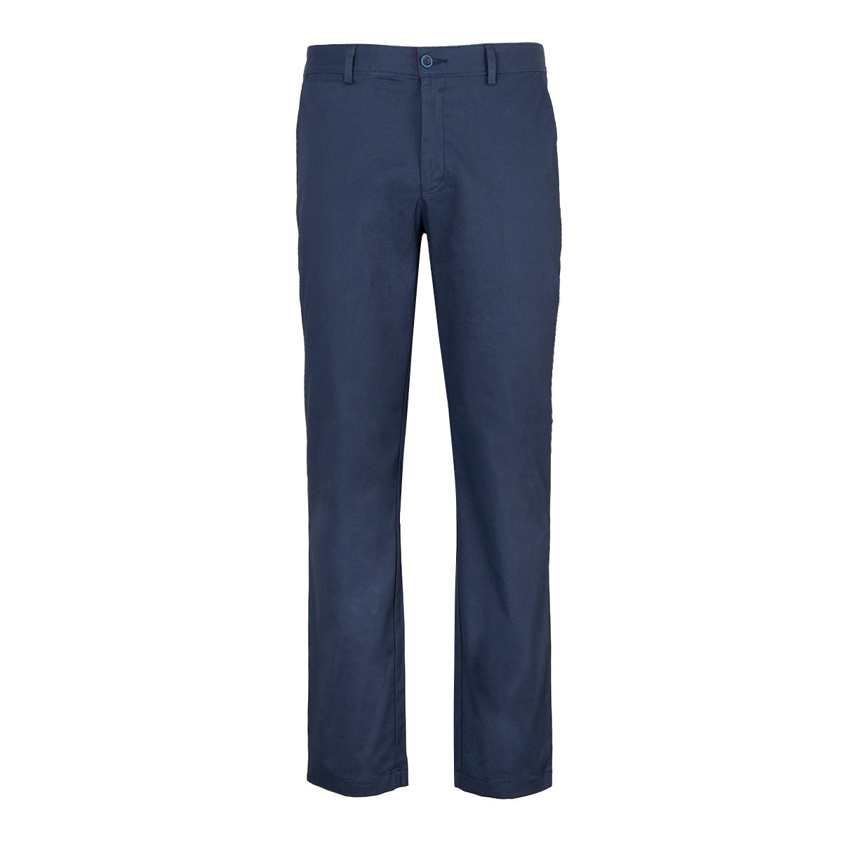 Pantalón Gabardina Print Modern Fit Marino