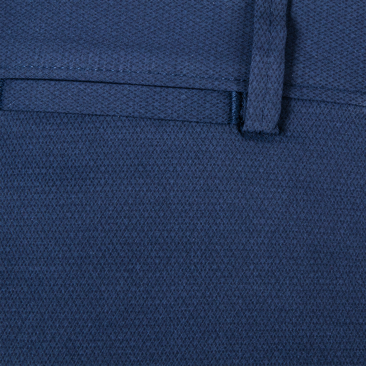 Pantalón Gabardina Print Modern Fit Marino