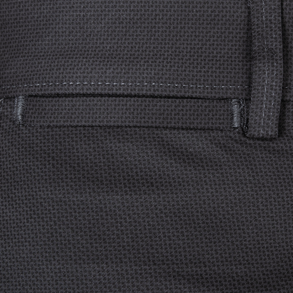 Pantalón Gabardina Print Modern Fit Negro