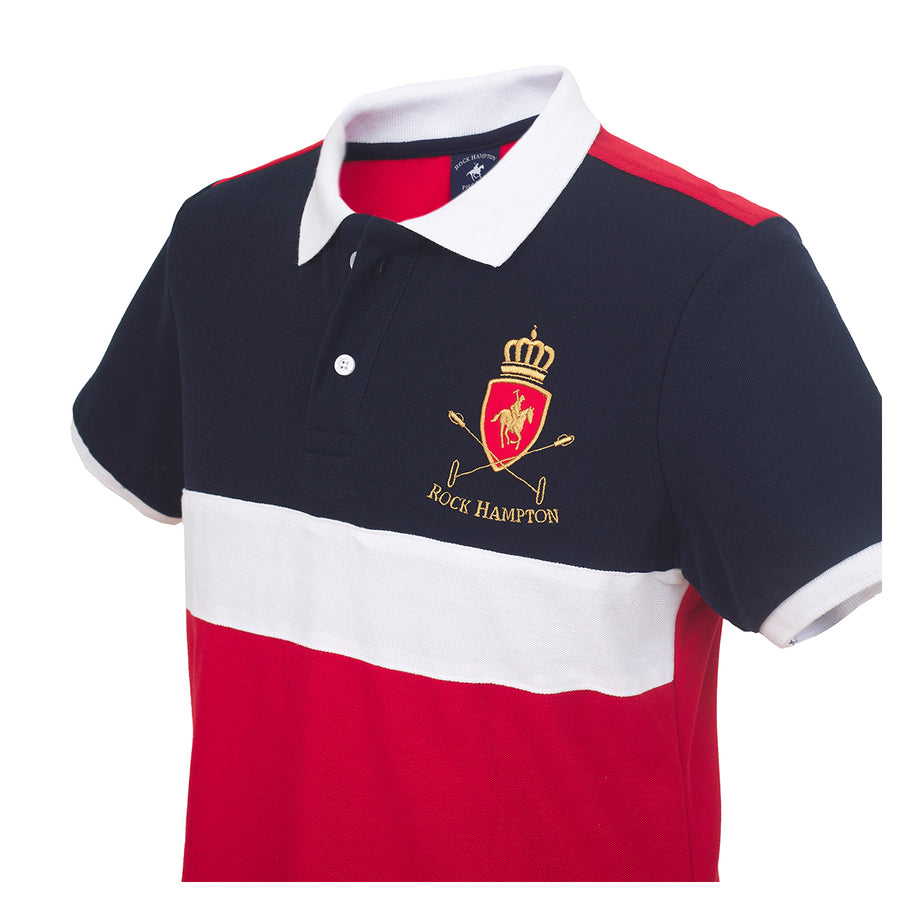 PBB90052ROJ Rock Hampton Polo Team